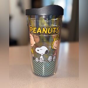 Tervis Peanuts Snoopy Lucy Charlie Brown Sally 16oz Insulated Tumbler w/ Lid